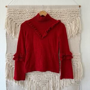 Rebecca Minkoff Red Shelley Sweater